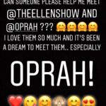 Pearle Maaney Instagram - I just love you so much @theellenshow and @oprah ❤️❤️❤️❤️ you both have inspired me so much... 😘