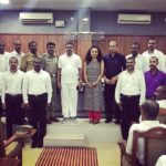Pearle Maaney Instagram - Paul & Pearle Training Programme. My Dad @Maaneypaul has been a trainer for Kerala police for over 18 years now. Today I joined him (to learn from him and assist him) for the Training Programme at KAAPA for the Commando Trainiees and I had a great time! 😊 2 Days Workshop started today and its indeed a privilege to associate with Kerala Police Academy 😊 #respect #heros #keralapolice