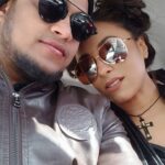 Pearle Maaney Instagram - With the Man behind “Who” movie.. The Director, Ajay Devaloka. #packupSelfie #Manali #shoot #WhoMovie @devalokaajay
