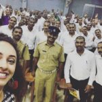 Pearle Maaney Instagram - Paul & Pearle Training Programme. My Dad @Maaneypaul has been a trainer for Kerala police for over 18 years now. Today I joined him (to learn from him and assist him) for the Training Programme at KAAPA for the Commando Trainiees and I had a great time! 😊 2 Days Workshop started today and its indeed a privilege to associate with Kerala Police Academy 😊 #respect #heros #keralapolice