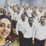 Pearle Maaney Instagram - Paul & Pearle Training Programme. My Dad @Maaneypaul has been a trainer for Kerala police for over 18 years now. Today I joined him (to learn from him and assist him) for the Training Programme at KAAPA for the Commando Trainiees and I had a great time! 😊 2 Days Workshop started today and its indeed a privilege to associate with Kerala Police Academy 😊 #respect #heros #keralapolice