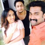 Pearle Maaney Instagram - And it’s once again a Peaceful Wrap! #shoot #whothemovie @devalokaajay the director and Gopu