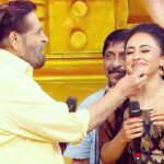Pearle Maaney Instagram – My Karuthamma Moment with Shri.Madhu ❤️😀