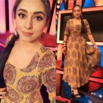 Pearle Maaney Instagram – Wearing @aanunobby for “Maanya Maha Jenangale” ❤️