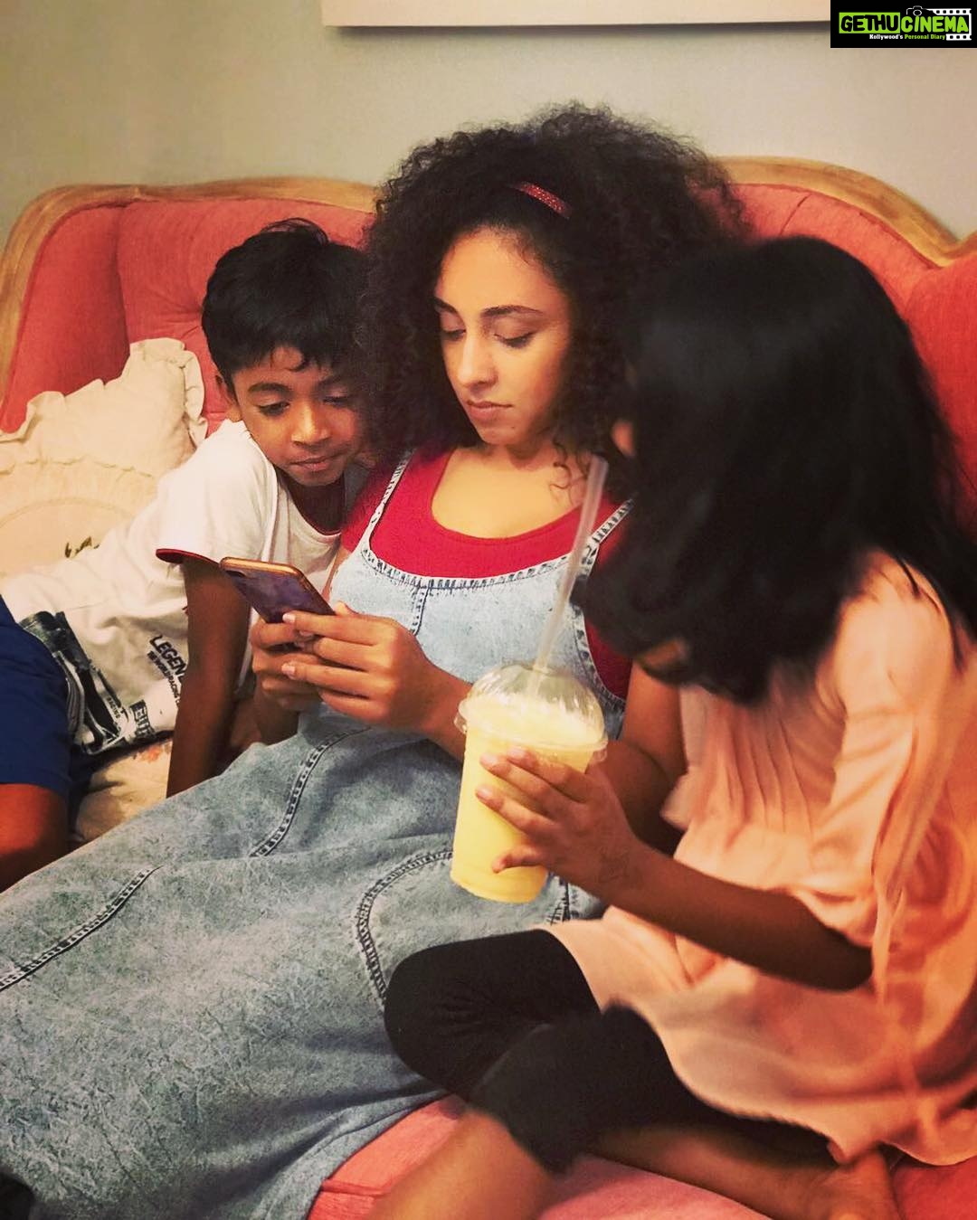 Pearle Maaney Instagram - My favourite place... ❤️ time with kids ❤️
