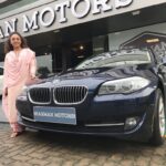 Pearle Maaney Instagram - Feeling Blessed. My gifts from God... tastes better when I share it with you all because You All made me who I am today. This Car is Yours. Thank You❤️ #bmw520i @harmanmotors Peace Love n Music to All😊