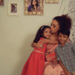 Pearle Maaney Instagram – My little bunnies 😘
Eshu and Adaan