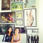 Pearle Maaney Instagram - The Wall of Fame 👍 Pearle and Neena ❤️ @deeptisati #frenchtoastindia