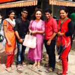 Pearle Maaney Instagram - Met these 4 amazing people on the streets of Banglore... felt great to have met them .. coz they said they loved me and they have watched me on tv... just that they said it differently because they were differently abled.. They spoke and heard through their heart. #inspiring_people #livinglife God sent Angels to remind me how blessed I am... my dose of Love. ❤️