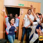 Pearle Maaney Instagram – That awesome 👏 moment when u realise u r in a room full of love 😊❤️
#kakkanad #infopark #team5 #promotions