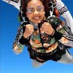 Pearle Maaney Instagram – One more wish came true from my Bucket List 🤩 #skydivedubaipalm
.
FULL VLOG OUT 
NOW ON YOUTUBE ❤️