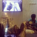 Pearle Maaney Instagram - The little peaceful world... my Home .... sweet home 😊❤️ Brother. Sister... 🎸🎼🎤 @ieatphysics