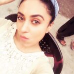 Pearle Maaney Instagram - If you are jobless and you know it .. Click a selfie... Click !!! Movie shoot in progress😎 #bitchModeOn #stayAwayOrStayScared #kappirithuruthu