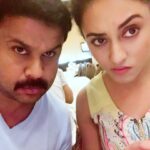 Pearle Maaney Instagram - Acting is Reacting 😎 With our Dear Dileepettan! 😊