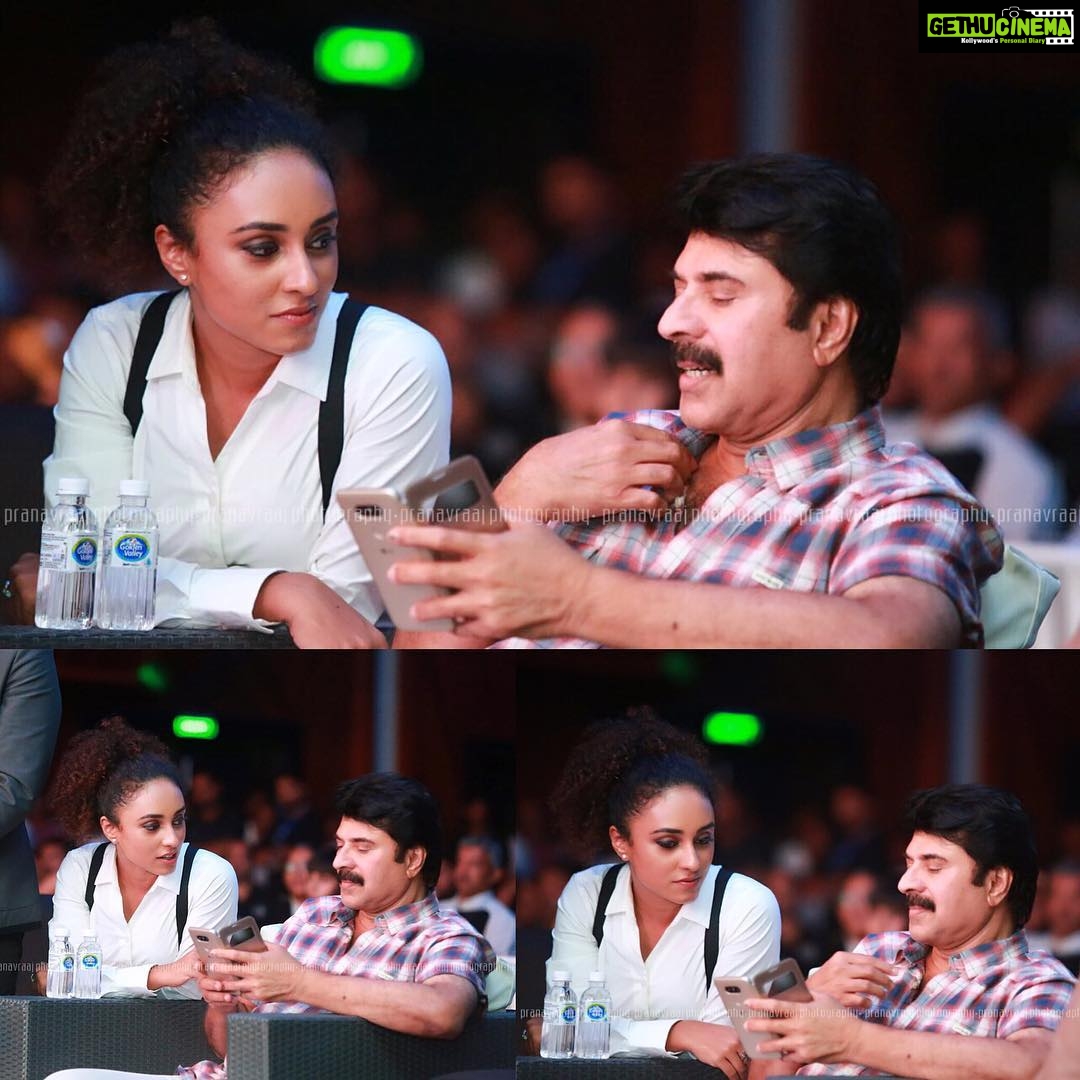 Pearle Maaney Instagram - In conversation with Mammookka! 😋 @pranavraajphotography