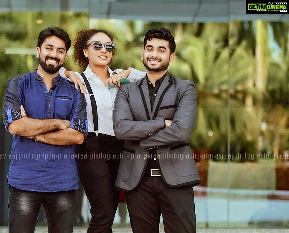 Pearle Maaney Instagram - With My two Favourite Boys! š¤šGP n Adil !! @padmasoorya and @inst.adil