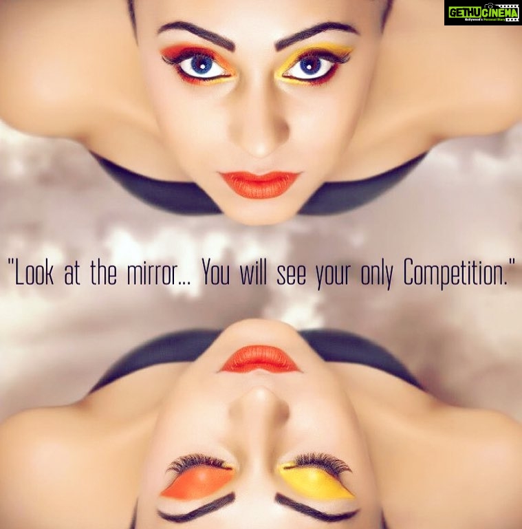 Pearle Maaney Instagram - Compete with Thy self