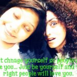 Pearle Maaney Instagram - Dont change yourself so people will like you... Just be yourself and the right people will love you! 😎👍 Being my Crazy self With Shalu baby 😘 @shalugeorge91