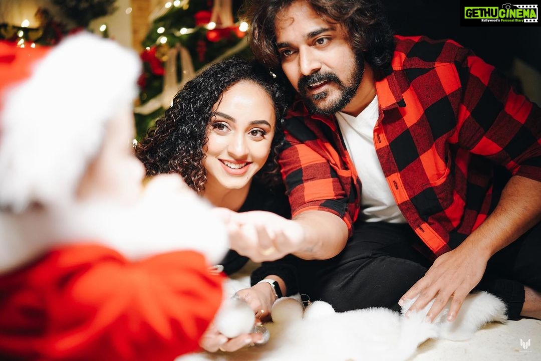 Pearle Maaney Instagram - Watching her grow with a Twinkle in Our Eyes… ❤️ . . Click @hermonproductions @sk_abhijith