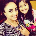 Pearle Maaney Instagram - With this little light being .. 😘 Diya