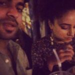 Pearle Maaney Instagram - This is what i dont like !! Im on a diet and this man over here is judging me! Adil Ibrahim! 😋😋😑👎 🙄🙄 @inst.adil 😜 #d3 #d4dance #shifuMomos #panampally