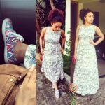Pearle Maaney Instagram – Look for the day… I named it the “funky feet” 
Raise ur hands if u love being ur own Stylist😋