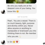 Pearle Maaney Instagram – It is beautiful messages like these that brightens up our day… Thank u to this person that ive never met for sending me such confidence though just a message 😊