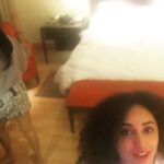 Pearle Maaney Instagram – Okay we give up! Decided to sleep.. 😐good night ! We wont disturb u all anymore 😊🙄🙄