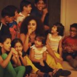 Pearle Maaney Instagram - Kids these days 😜😎 and their popular demand.. Had to do this 😂 @sanu_mohammed @zuhairsait People who write hurtful comments under this are directly going into my blocked list 😊👍🏻