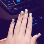Pearle Maaney Instagram - New star dust nail polish💅