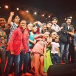 Pearle Maaney Instagram - With the tiny ones on stage. :)