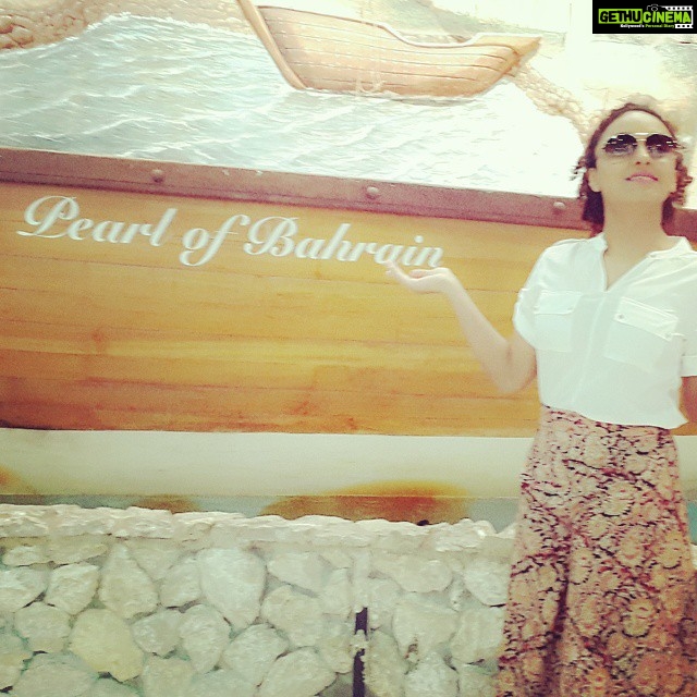 Pearle Maaney Instagram - Do u know what Bahrain is called? :D Pic courtesy : GP @padmasoorya
