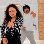 Pearle Maaney Instagram – Keeping the Reels rolling. Thank You Srini for teaching me the Steps 😁
@srinish_aravind ♥️⚽️
.
#lovenwantiti #reels #ckay #instareels #pearlemaaney #srinisharavind