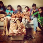Pearle Maaney Instagram – Family time at home… :) #nature #humantouch #happiness #wtf! 😂 mom clicked it on her phone!
@sharathdavis @davisshradha @rachelmaaney