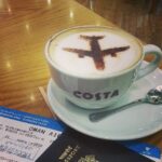 Pearle Maaney Instagram – At muscat airport. . 
Enjoy-in-myself
#costa #lovinglife #capi #traveltime