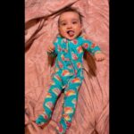 Pearle Maaney Instagram – Because A Baby’s Smile is the most beautiful sight…. And i want to share that privilege with all of You 🥰❤️ Hope her Smile makes you smile too… 
Your Nila Baby is all smiles before going to bed, Also All your Prayers Love and Blessings have kept her Happy Always. ☺️♥️🧿
.
She is wearing her favourite @poshpeanut Footie Ruffled Zipper Onesie