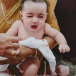 Pearle Maaney Instagram - Nila’s Navarasas 🥰 1) hello! 2) I want milk 😩😩😩 3) Why is the earth Round Daddy ? 4) Are they looking at me? 5) I hate wearing clothes mommy. 6) Zzzzzz 😴 7) okay let’s go out ! I’m ready 8) I love You 9) miss. angry baby 😠 . Which was your fav Rasa of Nila 😜