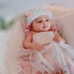 Pearle Maaney Instagram – Nila’s Navarasas 🥰
1) hello! 
2) I want milk 😩😩😩
3) Why is the earth Round Daddy ?
4) Are they looking at me? 
5) I hate wearing clothes mommy. 
6) Zzzzzz 😴 
7) okay let’s go out ! I’m ready 
8) I love You 
9) miss. angry baby 😠 
.
Which was your fav Rasa of Nila 😜