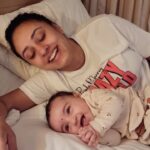 Pearle Maaney Instagram - My heart fills up with so much joy when I hear her laugh ♥️🥰 🧿 . Mommy to be @sija_rajan took this video 😍