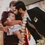 Pearle Maaney Instagram - Introducing Rachel’s Prince Charming… who stole Nila’s heart too! 😀 now Nila loves him more 😜 He is the most sweetest brother Aka Aliyan I could have ever asked for 🥰 every time I see @rachel_maaney and @rubenbijy together, my mind says “Perfect Ok” 😎
