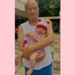 Pearle Maaney Instagram – Nila’s evening walks with Her Grandpa 🥰