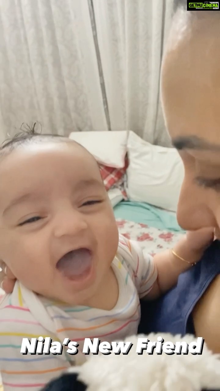 Pearle Maaney Instagram - Her smile makes my heart skip a beat ❤️🥰 . 104 days old 🧚♀️