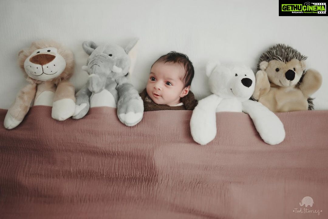 Pearle Maaney Instagram - Good Night ❤️😴🧿 Nila having a Sleepover with her buddies 😋 . . @todstories 📸