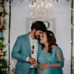 Pearle Maaney Instagram - Always... My Forever ❤️ . @srinish_aravind . . @magicmotionmedia 📸 👗 Outfit @paris_de_boutique