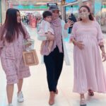 Pearle Maaney Instagram - Baby’s Day Out 😜 @_aishwarya_karayil @zehera_cimi The little one has her own insta account by the way 🤓 @inarah_samseer . Thank you for this click Mr. @soorajskofficial 😋