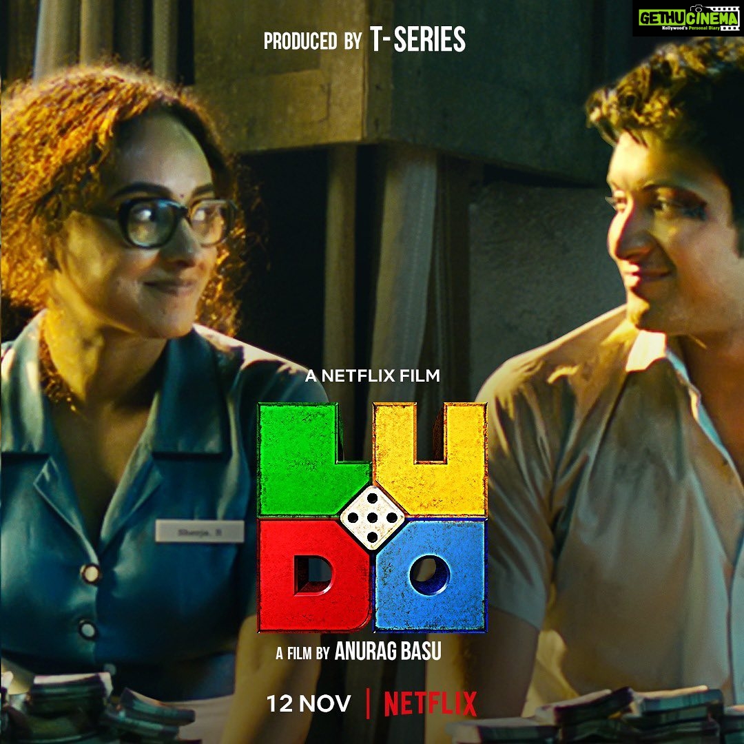 Pearle Maaney Instagram - Are they staring into each others’ eyes because of their mutual love for money or each other? Find out in #Ludo, premieres 12 November, only on Netflix.❤️ . . @bachchan @adityaroykapur @rajkummar_rao @pankajtripathi @sanyamalhotra_ @fatimasanashaikh @pearlemaany @rohitsaraf10 @inayatverma22 @ashanegi @itsshalinivatsa @anuragbasuofficial #BhushanKumar @divyakhoslakumar @ipritamofficial @tanibasu #KrishanKumar #AnuragBasuProductions @tseries.official @tseriesfilms @arijitsingh @netflix_in