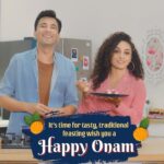 Pearle Maaney Instagram - There’s nothing like some delicious Puttu on Onam. Happy to share a delicious and nutritious recipe cooked by @vikaskhannagroup, My favorite Oats Puttu with Quaker Oats.. So, what are you feasting on? Happy Onam everyone! @quaker_india #Onam #QuakerOats #QuakerIndia
