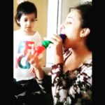 Pearle Maaney Instagram - 😎 magic time with Amy baby ❤️ miss u @neetha.varghese.77 😘 hope we all meet sooooooon 🌸 Life is Actually Simple 🌸🌱