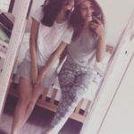 Pearle Maaney Instagram – Reflections… 🌸🌸🌸 @rachel_maaney 
#sisterlove