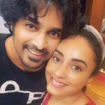 Pearle Maaney Instagram - Happy Birthday to the man who stole my heart. ❤️ . @srinish_aravind . . Here is a poem about him. . He is a fridge.. coz his innocence is still fresh. He is a Fan... coz he cools me down. He is pani puri ... coz I’m addicted to him. He is Cup cake... coz he makes me want more. He is a bulldozer... coz he pushes me towards my goals. He is a car... he drives me crazy sometimes. He is Bulb... coz he lights up my life. He is blanket... coz he makes me feel cozy. He is washing machine... coz he makes my world Spin. He is Mask... coz he protects me. He is Biriyani.. coz he makes me Happy. He is Roller coaster...coz he surprises me. He is an Angel..... Because I know he is God sent. . . My Love ... My happiness...my Partner in Life ❤️ Happy Birthday boo boo. 🥳